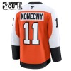 Barn Ishockey Philadelphia Flyers tröja Fanatics Premium Travis Konecny 2024-25 Orange Hemma